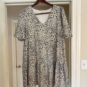 Black and White Dress